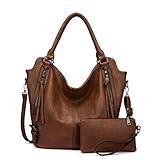 Tote Bag for Women PU Leather Shoulder Bags Fashion Hobo Bags Large Purse and Handbags with Adjustable Shoulder Strap