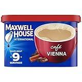 Maxwell House International Vienna Café-Style Instant Coffee Beverage Mix, 9 oz. Canister