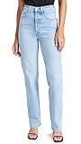 Levi's Women's Ribcage Full Length Jeans, Samba Tango Light, 27