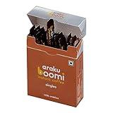 Araku Boomi Premium Single Origin Instant Coffee Packets | Single Serve, Medium Roast, Mold Free, 100% Arabica Beans from Araku Valley | Single Serve Coffee Singles Packets | Travel Camping Coffee (12 Count)