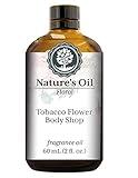 Tobacco Flower Body Shop Fragrance Oil (60ml) for Diffusers, Soap Making, Candles, Lotion, Home Scents, Linen Spray, Bath Bombs, Slime