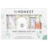 The Honest Company Baby Arrival Gift Set | Newborn Essentials Welcome Box | Diapers, Wipes, Personal Care, Diaper Rash Cream