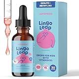 JoySpring LingoLeap – Liquid Kids Formula with Zeolite Clinoptilolite, Methylated B12 & Vitamin D3 | Gentle Daily Support for Kids’ Wellness | Ages 3+ | (1fl oz) 30 Servings