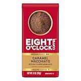 Eight O'Clock Coffee Caramel Macchiato, 11 Ounce (Pack of 1) Medium Roast 100% Arabica Ground Coffee, Caramel, Creamy, Smooth