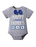 Our First Fathers Day Outfit for Dad and Baby 3-6 Months Happy First Father's Day Bodysuit Baby Fathers Day Outfit Baby Boy