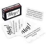 Super Hilarious, Crude Bad Parking Cards 50 Pack. Prank Idiot Parkers and Get the Satisfaction of Revenge With Funny NSFW Novelty Notices. Gag Note Cards Make Great Xmas Stocking Stuffers for Ages 18+