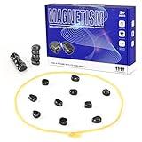 Magnetic Chess Game, Magnet Game with Rope, Party Travel Desktop Magnetic Strategy Game, Kids Gifts Family Games Educational Games for Kids and Adults