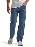 Wrangler Authentics Men's Classic 5-Pocket Regular Fit Cotton Jean, Vintage Blue Grey, 32W x 32L