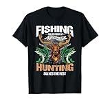 Fishing Solves Most Of My Problems Deer Hunting T-Shirt