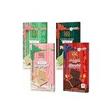 ChocZero Chocolate Bark & Squares Holiday Gift Pack, Christmas Themed Chocolate Assortment, 3.2 Ounce (Pack of 4)