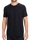 Next Level Apparel Mens Premium Fitted CVC Crew Tee Black(1pck) Medium
