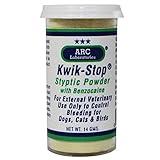 ARC Laboratories Kwik-Stop Styptic Powder for Dogs, Cats, and Birds, 14 g