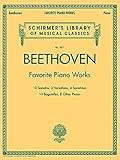 Beethoven - Favorite Piano Works: Schirmer Library of Classics Volume 2071 (Schirmer's Library of Musical Classics)