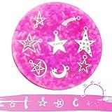 Skin Picking Fidget Toys, Picking Pad, Sensory Toys for Picking Fidget, Dermatillomania Toys for Anxiety, Relief Stress, Gifts for Adults (Purple Dreamy Starry Sky)