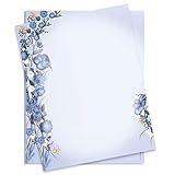 Geographics Floral Dream Heavyweight Premium Letterhead 8.5"x11" 300 CT - Ideal Computer & Printing Paper - Office Stationery Paper - Floral Stationary for Letters & Invitations - Stock Up and Save