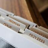 Salt & Light - Sand - Copper Foil - Matte Coated - Bible Tabs - Journaling - Beautiful Index Tabs - 66 Books + Extra - Laminated - Durable - High Quality - Neutral - Women & Men (Sand)