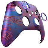 eXtremeRate ASR Version Custom Shell for Xbox Core Wireless Controller - Anti Sticks Rubbing Rings - Replacement Accessories Front Cover Faceplate for Xbox Series X & S Controller - Damascuscamo