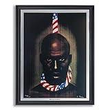 Black Man in America | African American Civil Rights & Lives Matter Wall Art Decor Framed Poster | 23x35 Premium (Canvas Like / Textured) History & Liberty Posters & Decorations for Home Bedroom Walls