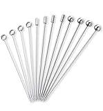 45 Pack Stainless Steel Cocktail Picks Martini Pick