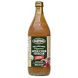 100% Raw-unfiltered Organic Apple Cider with "The Mother" 34 Oz (Pack of 1) USDA Certified Organic – All Natural Ingredients, Great for Cooking, Salad Dressings, Marinades, Versatile Pantry Essential for Your Wellness Routine