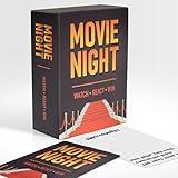 Movie Night – Christmas Stocking Stuffer, The Interactive Card Game You Play While You Watch Movies | Perfect for Family Gatherings, Parties, and Date Nights!