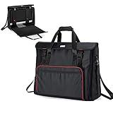 CURMIO Travel Bag Compatible for Apple iMac 27'' Desktop Computer, Portable Carrying Case Compatible with iMac 27-inch Monitor and Accessories, Black (Patent Pending)