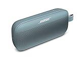 Bose SoundLink Flex Bluetooth Speaker, Portable Speaker with Microphone, Wireless Waterproof Speaker for Travel, Outdoor and Pool Use, Stone Blue