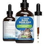 Pet Wellbeing Blood Sugar Gold for Cats - Healthy Blood Sugar Levels, Pancreas & Liver Function, Devil’s Club, Gymnema - Veterinarian-Formulated Herbal Supplement 4 oz (118 ml)