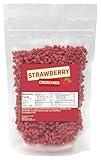 Strawberry Crunchies Crunch Toppings Ice Cream, Froyo, Cupcakes, Frappe and Dessert Toppings 7 Ounce