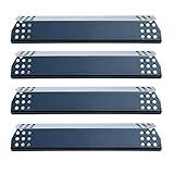 Direct Store Parts DP129 (4-Pack) Porcelain Steel Heat Shield/Heat Plates 14 9/16 x 3 3/8" Replacement for Sunbeam, Nexgrill, Grill Master, Charbroil, Kitchen Aid, Members Mark, Uberhaus Gas Grills