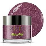 SNS Nail Dip Powder, Gelous Color Dipping Powder - Is It Wine O'Clock (Purple/Plum, Shimmer) - Long-Lasting Dip Nail Color Lasts 14 Days - Low-Odor & No UV Lamp Required - 1oz