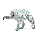 Schleich Eldrador Creatures Mythical Ice Tiger Action Figure - Featuring Ferocious and Fearsome Back Crystals, Durable Toy for Boys and Girls, Gift for Kids Age 7+