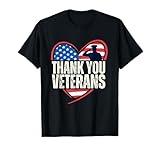 Thank You Veterans Day Memorial Day Partiotic Military Usa T-Shirt