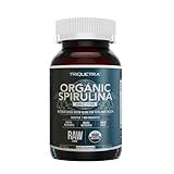 Organic Spirulina Tablets (360 Tablets) - Made with Parry® Spirulina, The Best Spirulina in The World, Highest Nutrient Density - Non-Irradiated, 3 Organic Certifications (90 Servings)