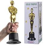 Prextex 10-Inch Gold Award Trophy for Trophy Awards and Party Celebrations, Award Ceremony, and Appreciation Gift,
