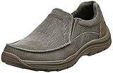 Skechers Men's Expected Avillo Moccasin, Khaki, 9 2W US