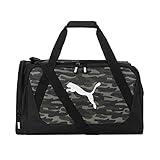 PUMA unisex adult Evercat Form Factor Duffel Bags, Green Camo, One-Size US