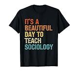Vintage Sociology Teacher Retro Sociology Class Professor T-Shirt for Men Women