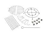 Char-Broil The Big Easy 22-Piece Turkey Fryer Accessory Kit, Chrome