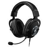 Logitech G Pro X SE Wired Gaming Headset: Blue VO!CE Detachable Boom Mic, DTS 7.1, 50 mm Drivers, USB/3.5mm Aux, USB DAC Included, for PC, Xbox, PS5, PS4 - Black - G Pro X SE Wired Gaming Headset