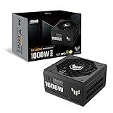 ASUS TUF Gaming 1000W Gold (1000 Watt, ATX 3.0 Compatible Fully Modular Power Supply, 80+ Gold Certified, Military-Grade Components, Dual Ball Bearing, Axial-tech Fan, PCB Coating, 10 Year Warranty)