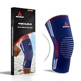 Knee Brace with Side Stabilizers – Compression Knee Sleeve for Men & Women – Pain Relief for Arthritis, Running, ACL, MCL, Meniscus Tear, Workout, Injury Recovery, Sports, Gym, Support, Stabilizer