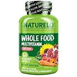 NATURELO Teen Multivitamin - Whole Food Multivitamin - with Minerals for Teenage Boys & Girls - Supplement for Active Kids - Non-GMO - Vegan & Vegetarian - 60 Capsules