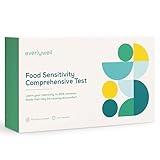 Everlywell Food Sensitivity Comprehensive Test - Learn How Your Body Responds to 204 Different Foods - at-Home Collection Kit - CLIA-Certified Labs - Ages 18+