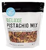 Amazon Brand - Happy Belly Deluxe Pistachio Mix, 1 pound (Pack of 1)