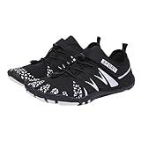 Womens Barefoot Shoes Hiking Boots Wide Sports Shoes Hiking Shoes B-Black