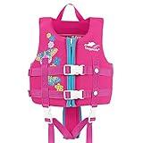 Gogokids Toddler Swim Vest, Kids Float Jacket for 20-30-40-50 lbs Girls and Boys, Swimming Floaties with Duel Adjustable Safety Strap, for 2-9 Year Old Children