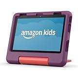 New Amazon Fire HD 8 Kids tablet, ages 3-7. With bright 8" HD screen. Includes ad-free and exclusive content, parental controls and 13-hr battery, 32GB, Grape, (2024 release)