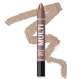 wet n wild Color Icon Cream Eyeliner Eyeshadow Multi-Stick, Moisturizing, Nourishing Velvety Cream-to-Powder Buildable & Blendable Formula, Cruelty-Free & Vegan - Brown Sugar