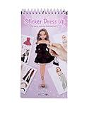 Sticker Dress up - Sticker Activity Book for Kids. Learn Girls Fashion Design with Stickers and Guides for Kids 5 and up. Little Designer Creativity Book with Stickers and Paper Dolls. Christmas Gift